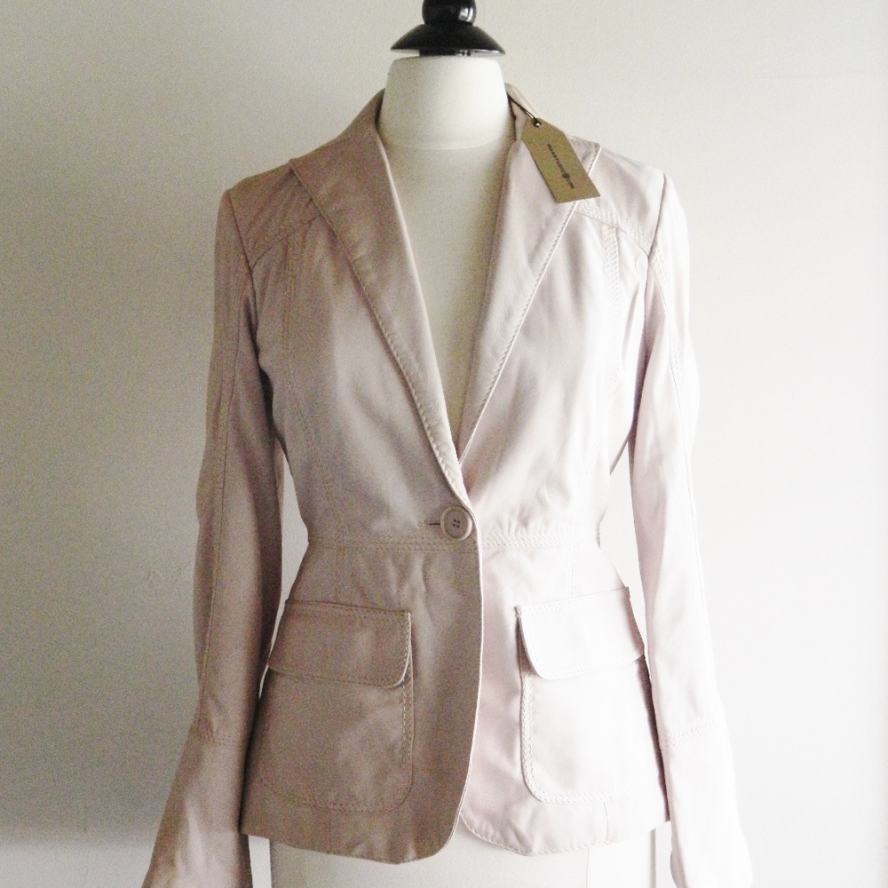 Max Studio Leather Jacket